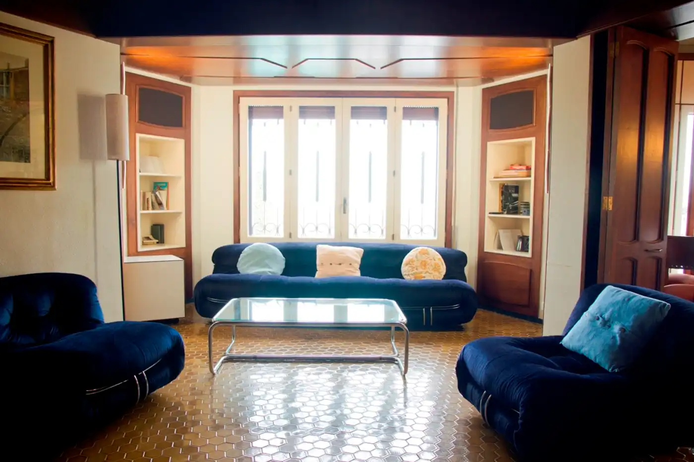 Living room of Houses for sale in Riudecanyes  with Private garden, Terrace and Swimming Pool