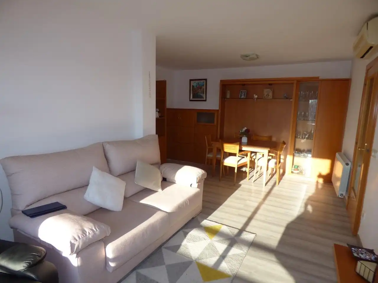 Sala de estar de Piso en venta en Malgrat de Mar con Aire acondicionado, Calefacción y Parquet