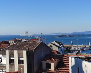 Exterior view of Single-family semi-detached for sale in Vilagarcía de Arousa  with Private garden