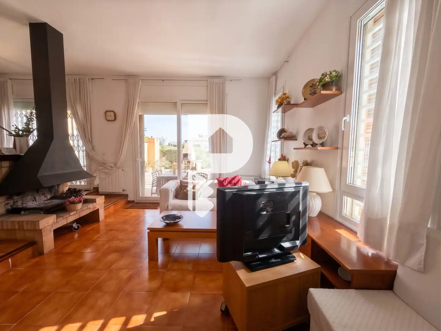 Living room of Houses for sale in Cervelló  with Air Conditioner, Heating and Private garden