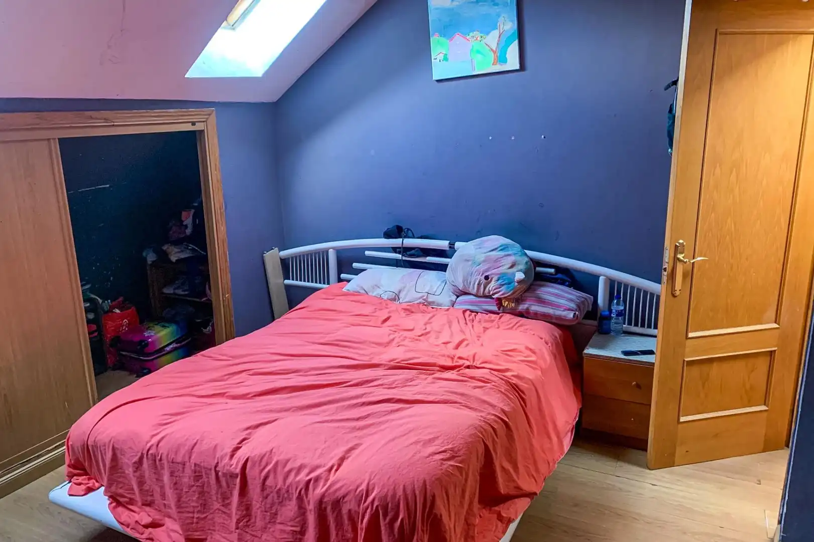 Habitación de Ático en venta en Perales de Tajuña con Trastero y Balcón