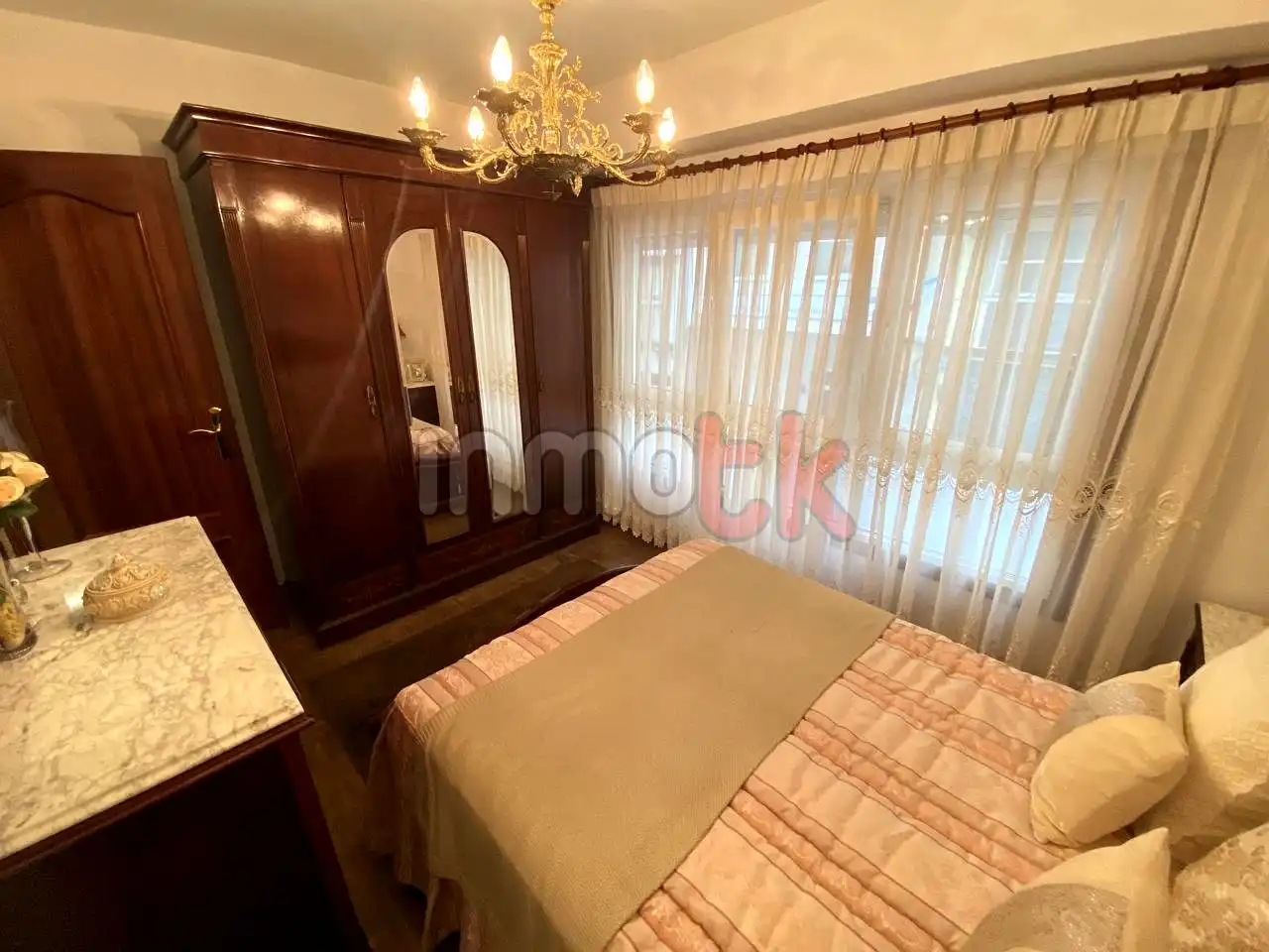 Schlafzimmer von Wohnung zum Verkauf in A Coruña Capital  mit Möbliert