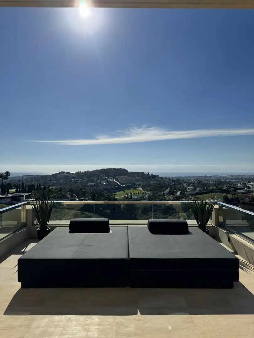 Terraza de Ático de alquiler en Marbella con Aire acondicionado, Terraza y Amueblado