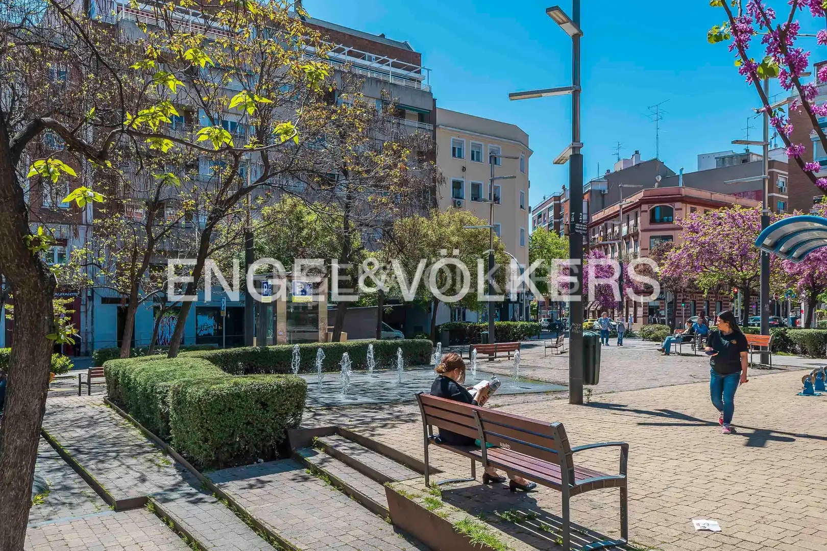 Vista exterior de Piso de alquiler en Madrid con Aire acondicionado, Calefacción y Amueblado