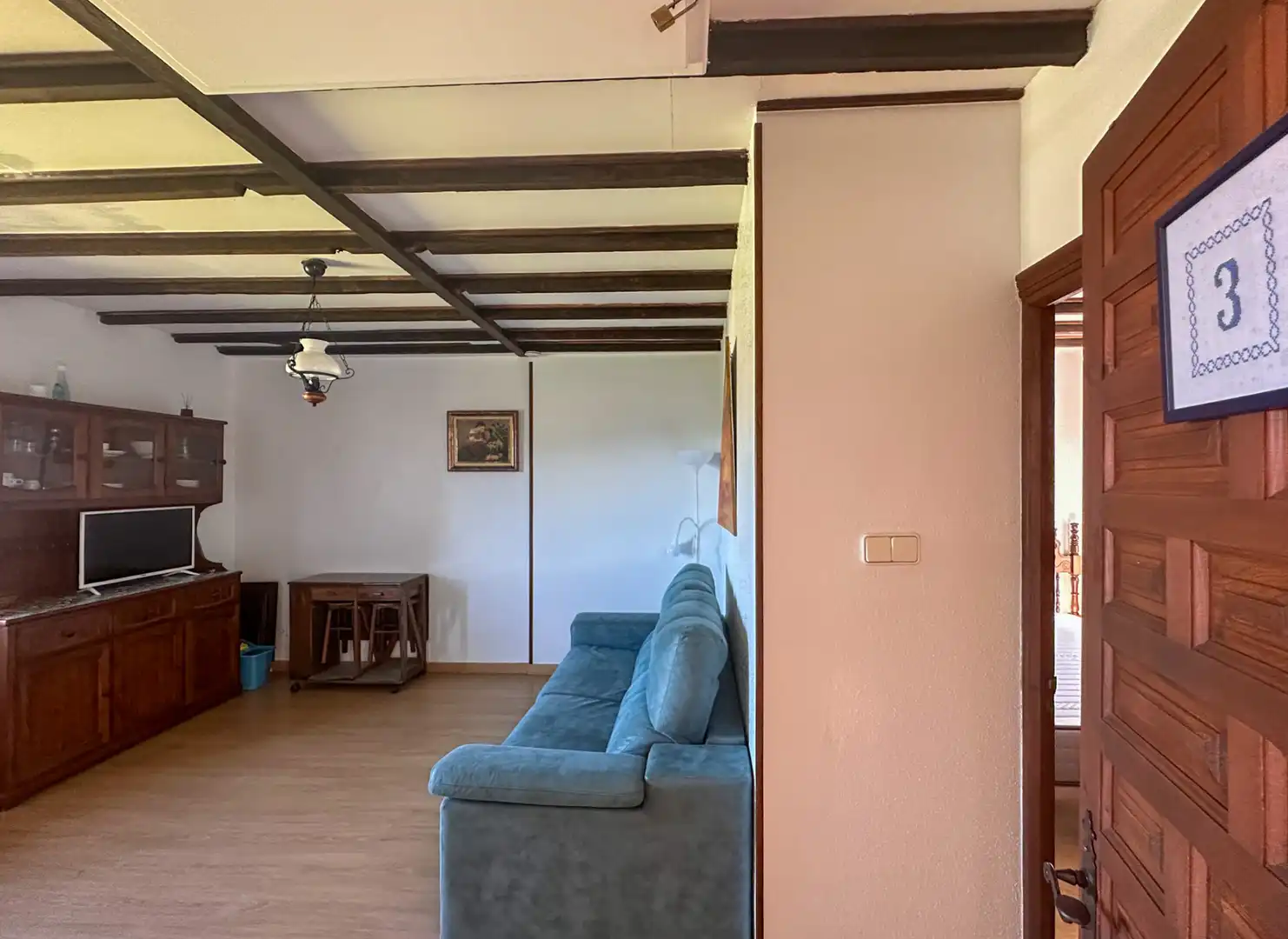 Sala de estar de Casa o chalet en venta en Alfoz de Lloredo con Calefacción, Jardín privado y Terraza