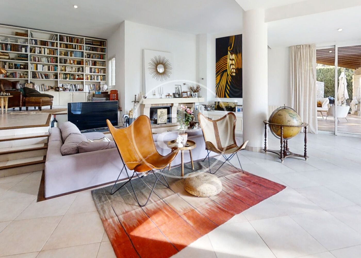 Sala de estar de Casa o chalet en venta en Calvià con Aire acondicionado, Calefacción y Jardín privado