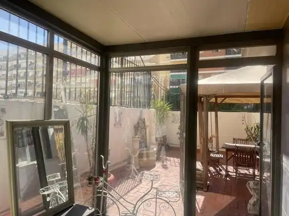 Terrace of Flat for rent in Valencia  with Air Conditioner, Heating and Terrace