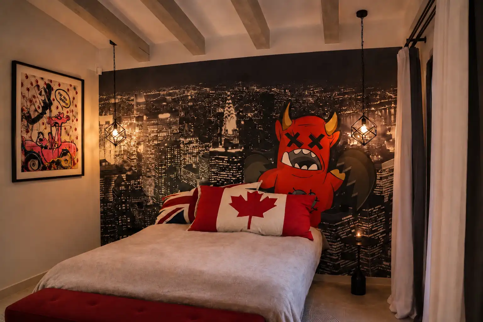 Bedroom of Houses for sale in Calvià  with Air Conditioner, Heating and Private garden