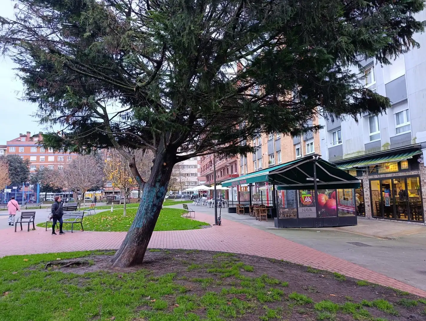 Vista exterior de Piso en venta en Gijón 