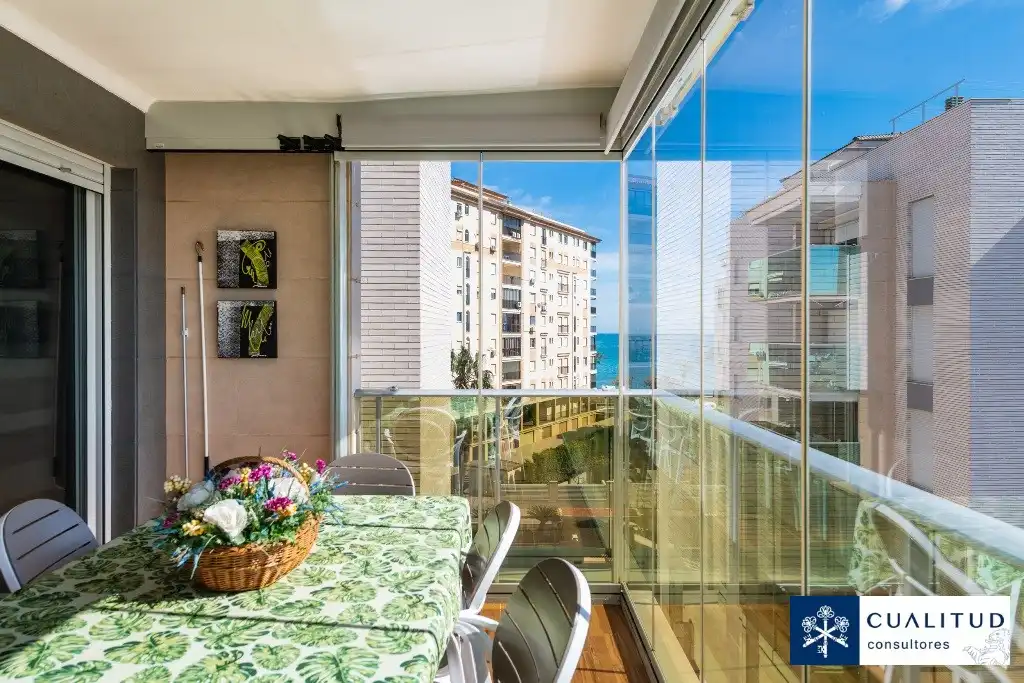 Balcony of Flat for sale in Benicasim / Benicàssim  with Storage room