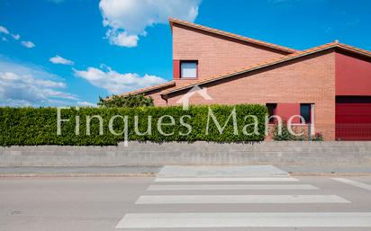 Exterior view of House or chalet for sale in Fontcoberta  with Air Conditioner, Heating and Private garden