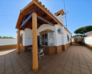 Exterior view of House or chalet for sale in Chiclana de la Frontera  with Air Conditioner, Heating and Private garden
