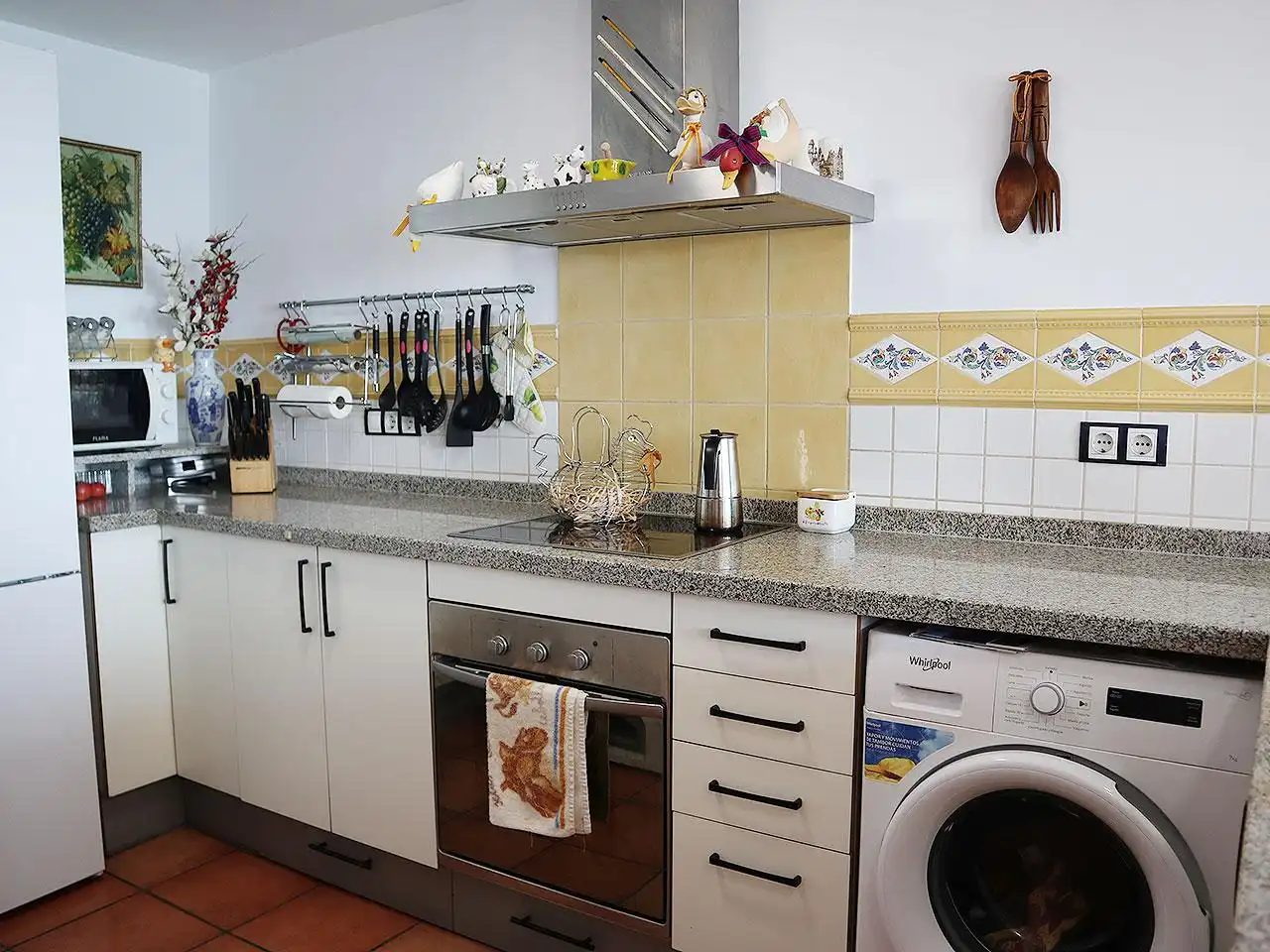 Cuina de Dúplex en venda en Alcanar amb Aire condicionat, Terrassa i Moblat