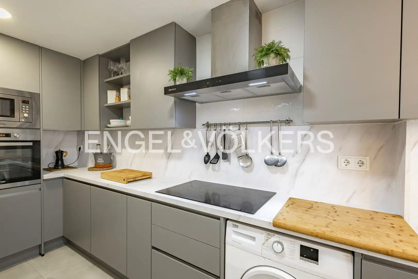 Cocina de Dúplex en venta en Terrassa con Aire acondicionado, Calefacción y Parquet