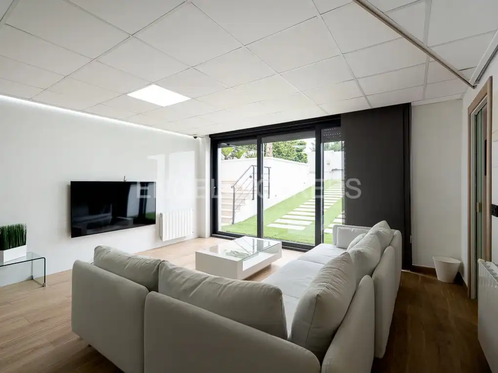 Living room of Houses for rent in Bétera  with Air Conditioner, Heating and Private garden