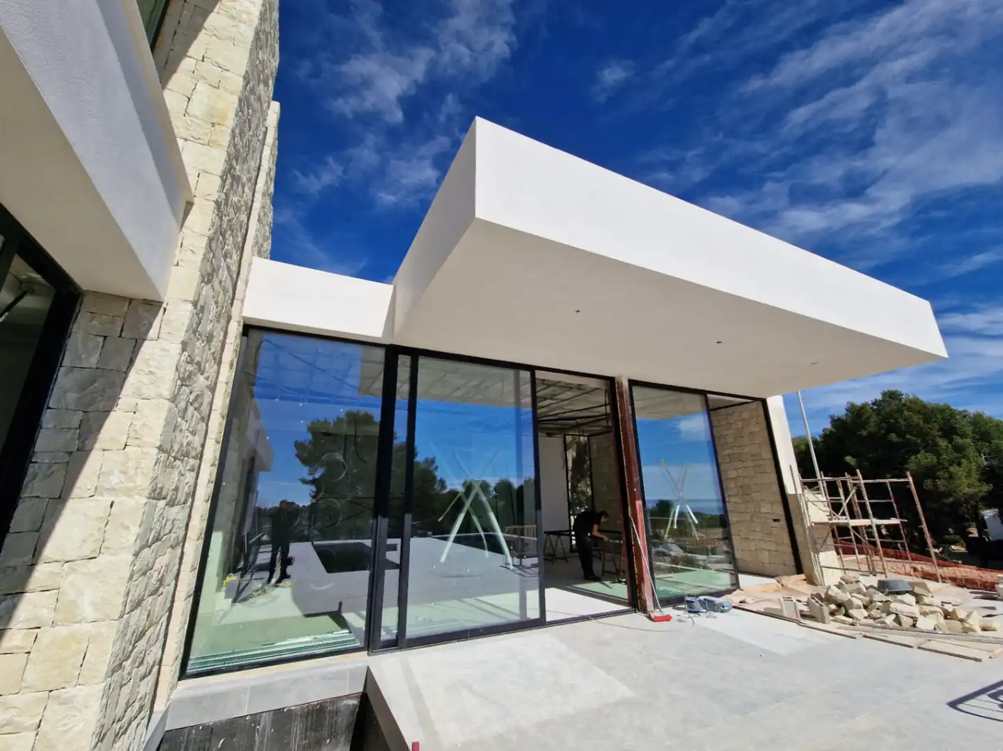 Vista exterior de Casa o xalet en venda en Teulada