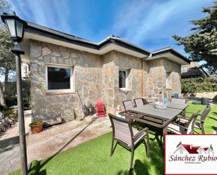 Terrace of House or chalet for sale in Hoyo de Manzanares  with Air Conditioner, Heating and Private garden