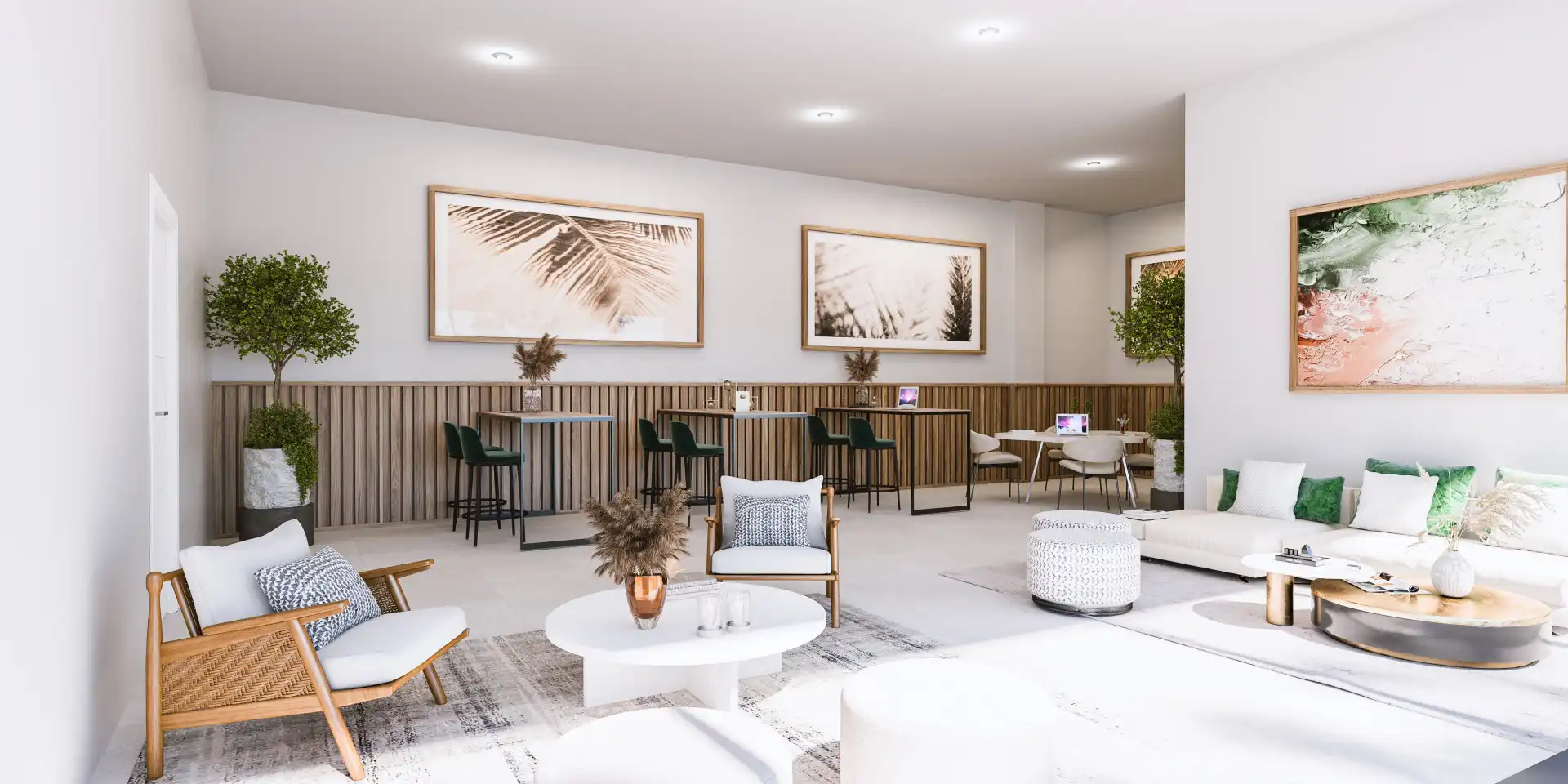 Living room of Apartments for sale in Marbella  with Air Conditioner, Terrace and Swimming Pool