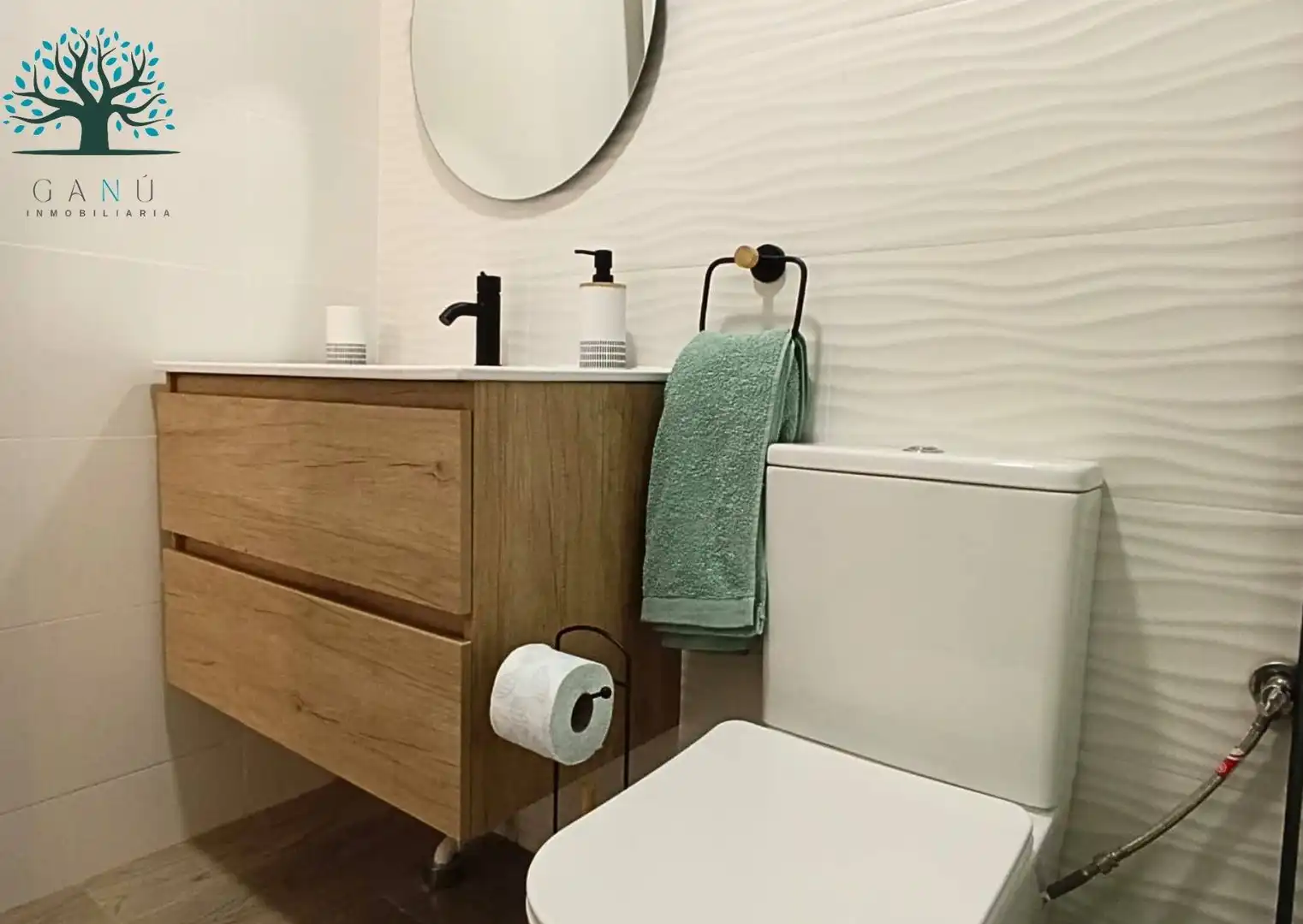 Badezimmer von Wohnungen zum Verkauf in Mazarrón mit Terrasse, Möbliert und Balkon