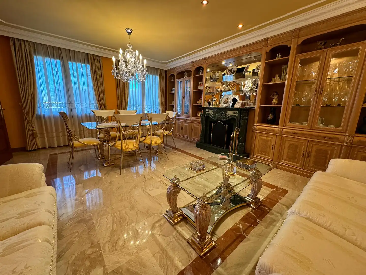 Dining room of Houses for sale in Cacabelos  with Heating, Private garden and Parquet flooring