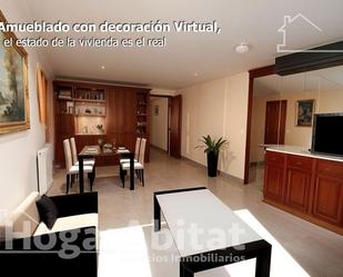 Living room of Flat for sale in  Valencia Capital  with Terrace and Balcony