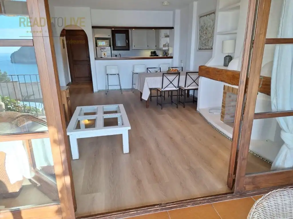 Comedor de Apartamento en venta en Sóller con Aire acondicionado, Terraza y Amueblado