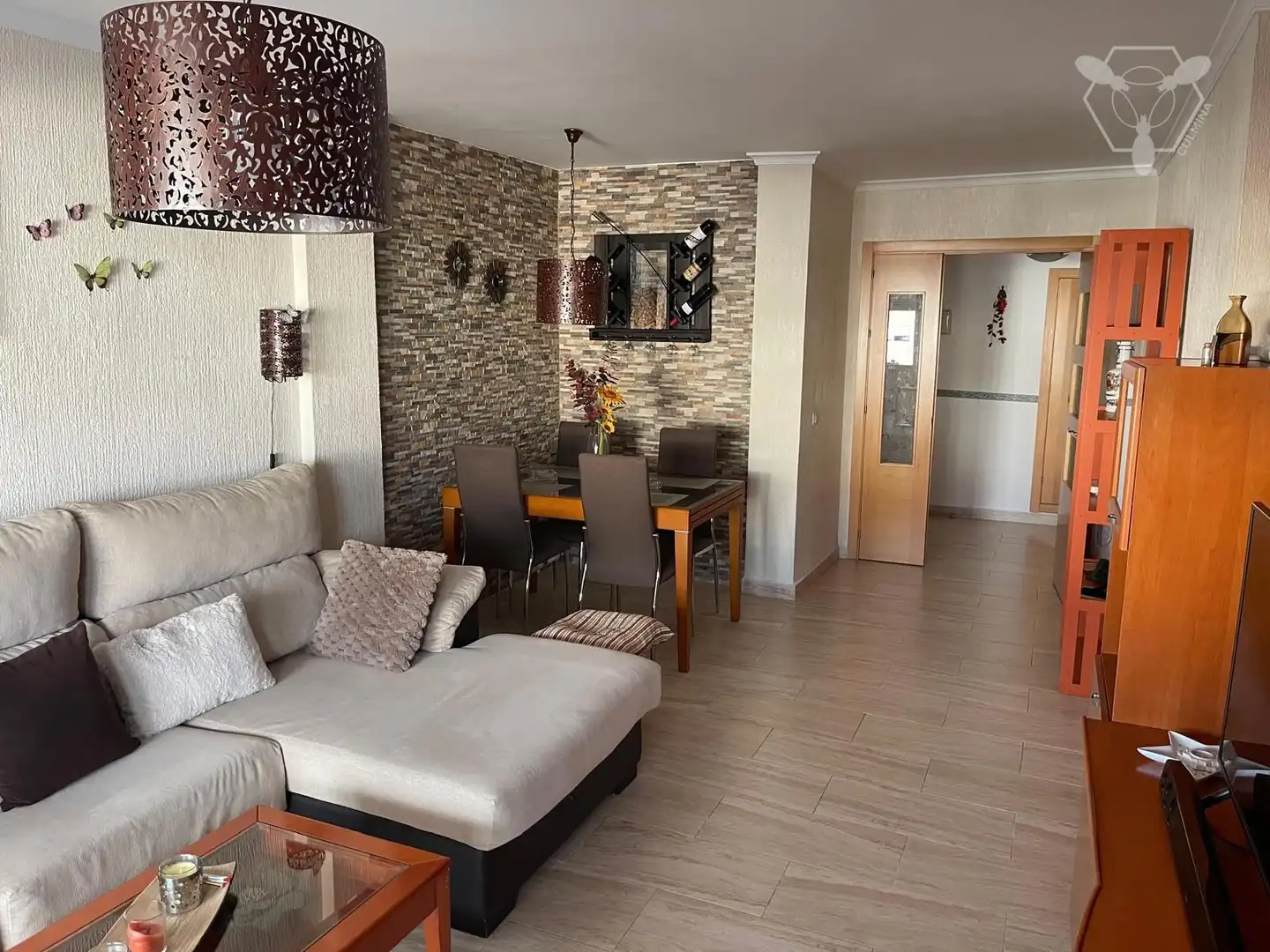 Sala de estar de Piso en venta en Huelva con Aire acondicionado, Terraza y Amueblado