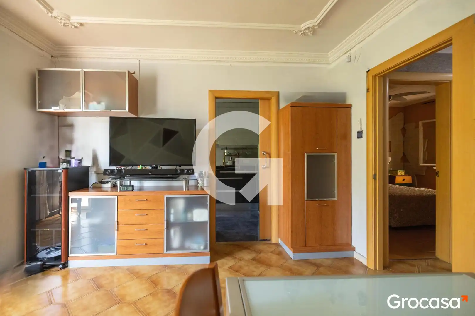 Living room of Flat for sale in Lleida  with Air Conditioner, Heating and Storage room