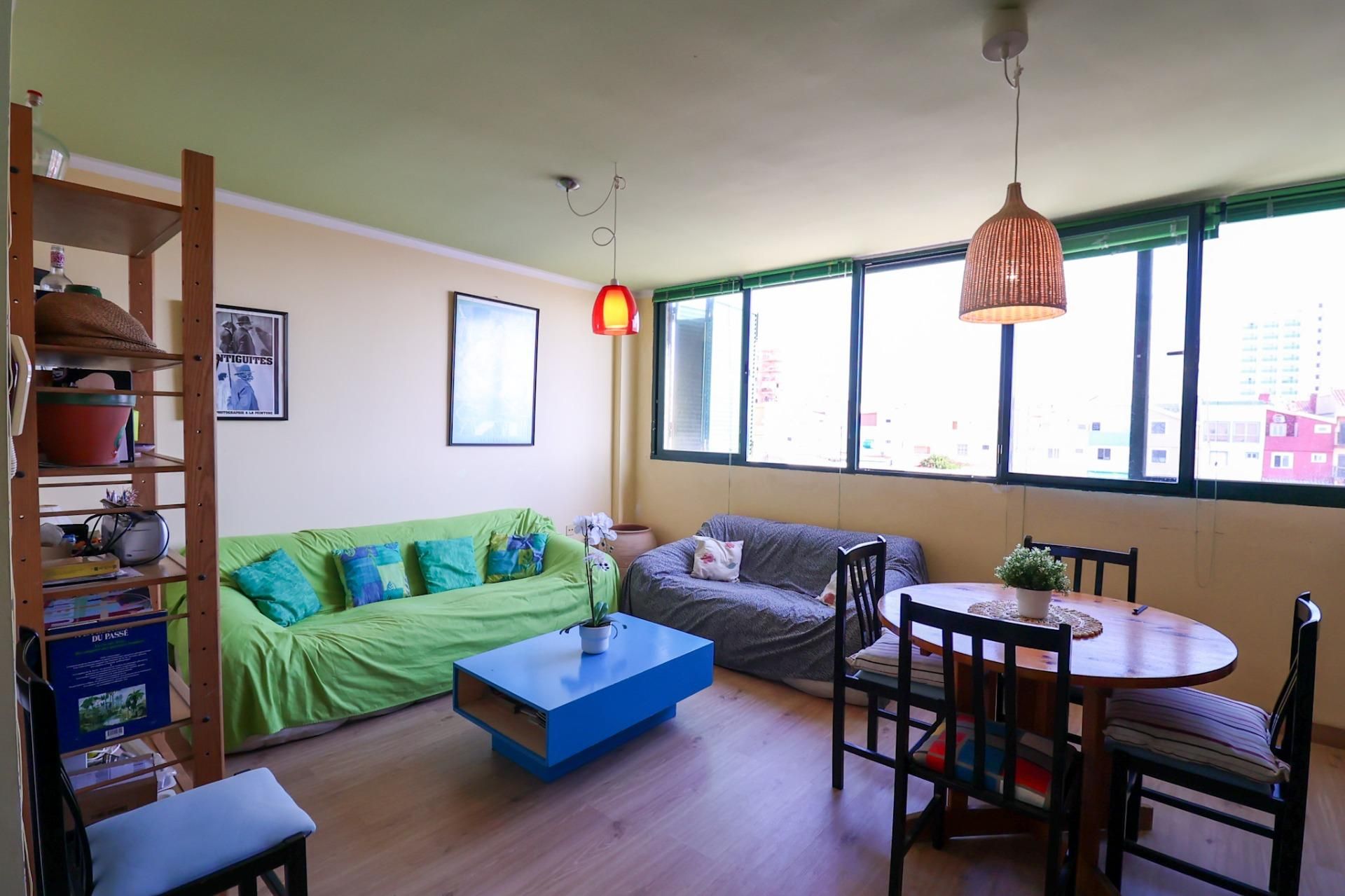 Sala de estar de Apartamento en venta en Oropesa del Mar / Orpesa con Jardín privado y Terraza