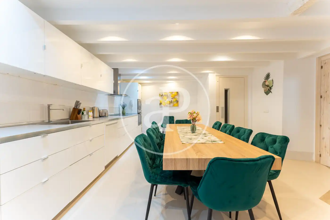 Esszimmer von Haus oder Chalet zum Verkauf in  Palma de Mallorca mit Klimaanlage, Heizung und Terrasse