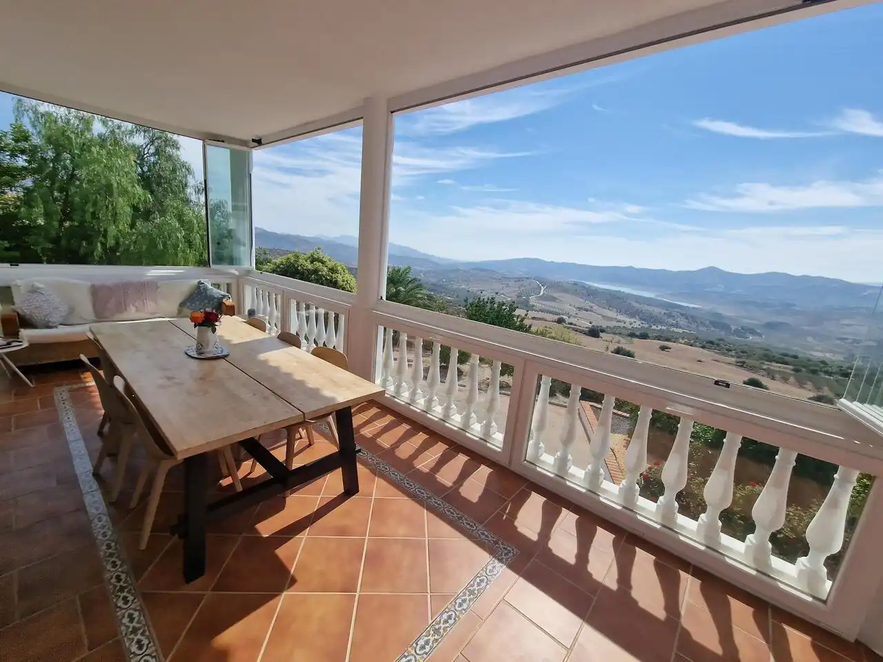 Terraza de Casa o chalet en venta en Periana con Aire acondicionado, Terraza y Piscina