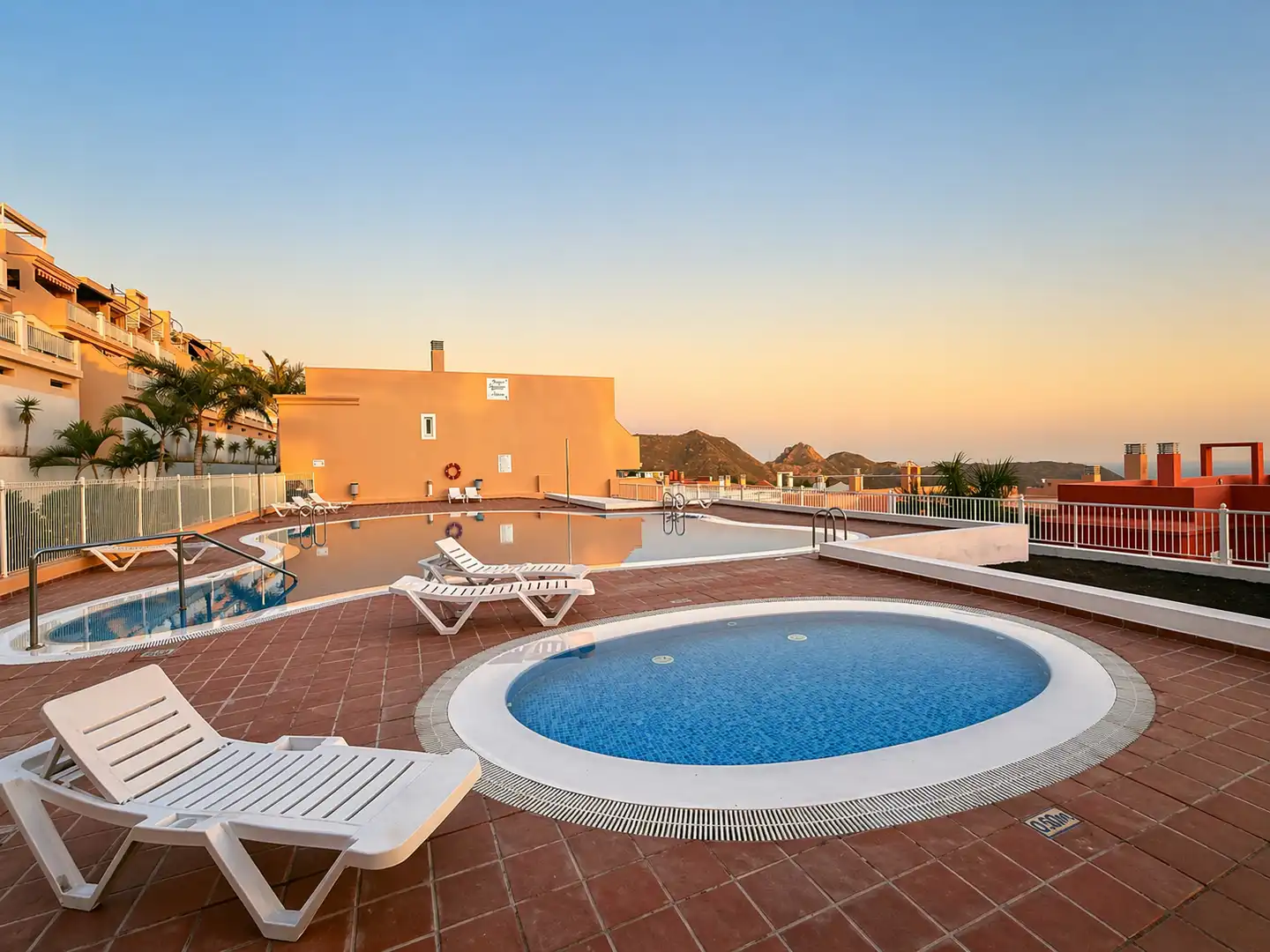 Swimming pool of Flat for sale in Arona  with Private garden, Terrace and Furnished