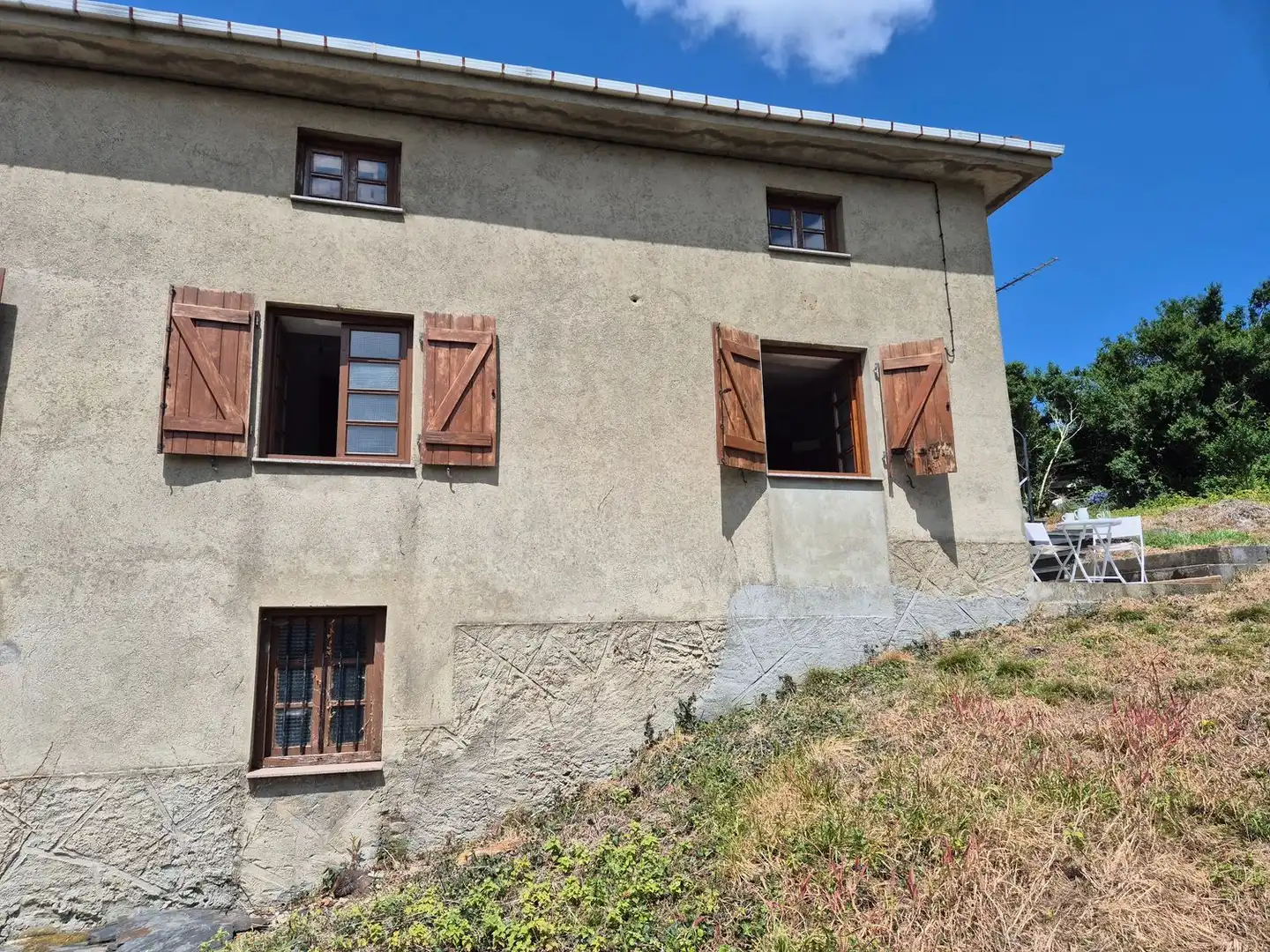 Vista exterior de Casa o chalet en venta en Vegadeo con Trastero y Piscina