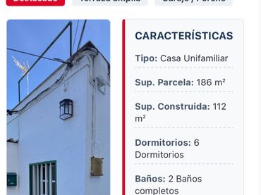 Casa amb balcó en venda a Santa Úrsula pueblo