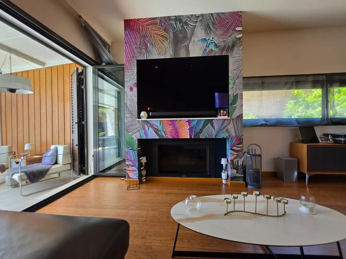 Sala de estar de Casa o chalet en venta en Cubelles con Aire acondicionado, Calefacción y Jardín privado