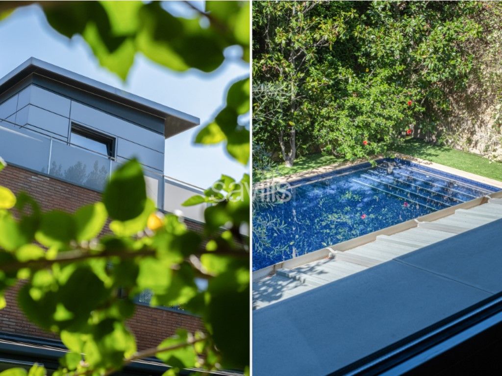 Swimming pool of House or chalet for sale in  Barcelona Capital
