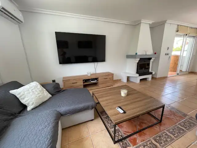 Living room of Houses for rent in Alicante / Alacant  with Air Conditioner, Heating and Private garden