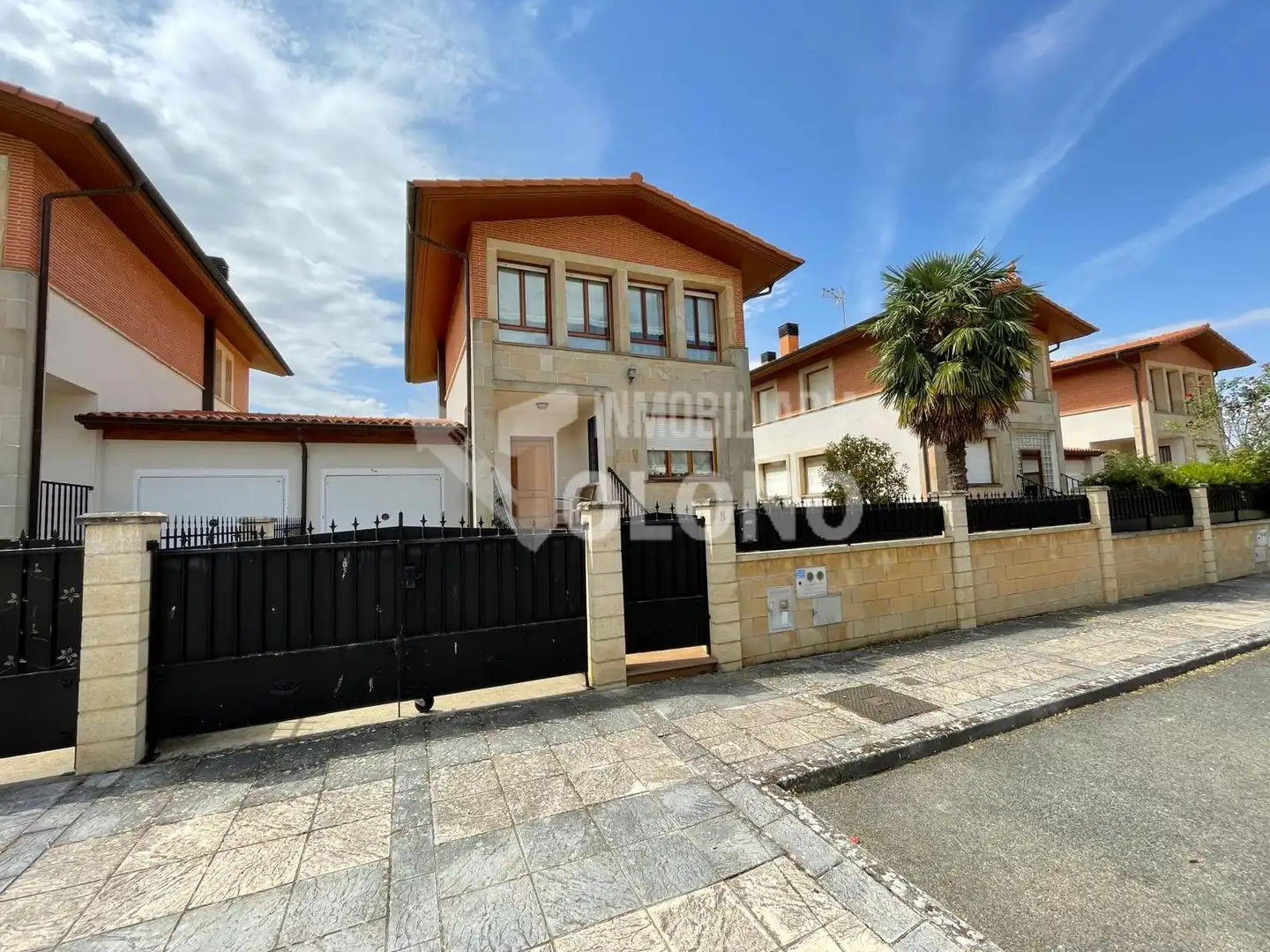 Exterior view of Houses for sale in Labastida / Bastida  with Heating, Private garden and Parquet flooring