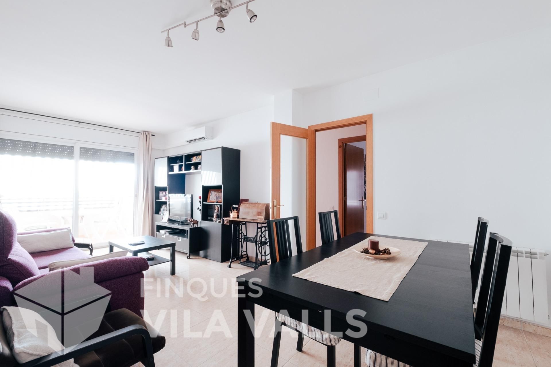 Sala de estar de Piso en venta en Sant Feliu de Codines con Jardín privado y Terraza