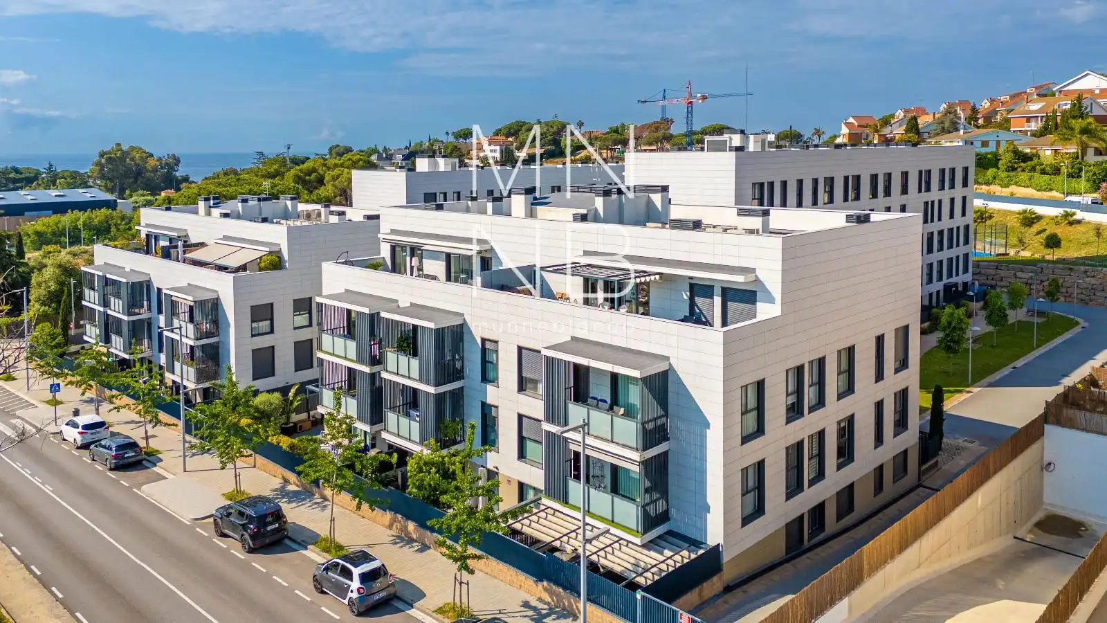 Vista exterior de Piso en venta en Sant Andreu de Llavaneres con Aire acondicionado, Calefacción y Trastero
