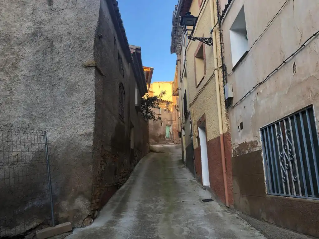 Vista exterior de Casa adosada en venda en Villanueva de Jiloca