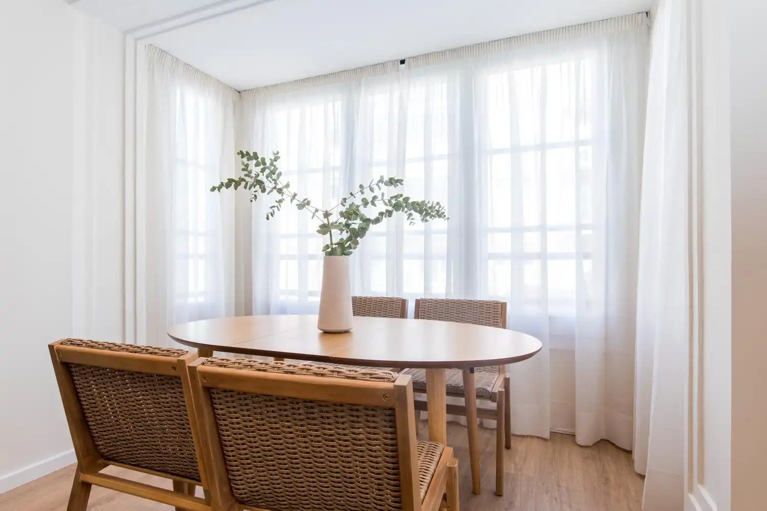 Comedor de Piso de alquiler en Zaragoza con Aire acondicionado, Calefacción y Parquet