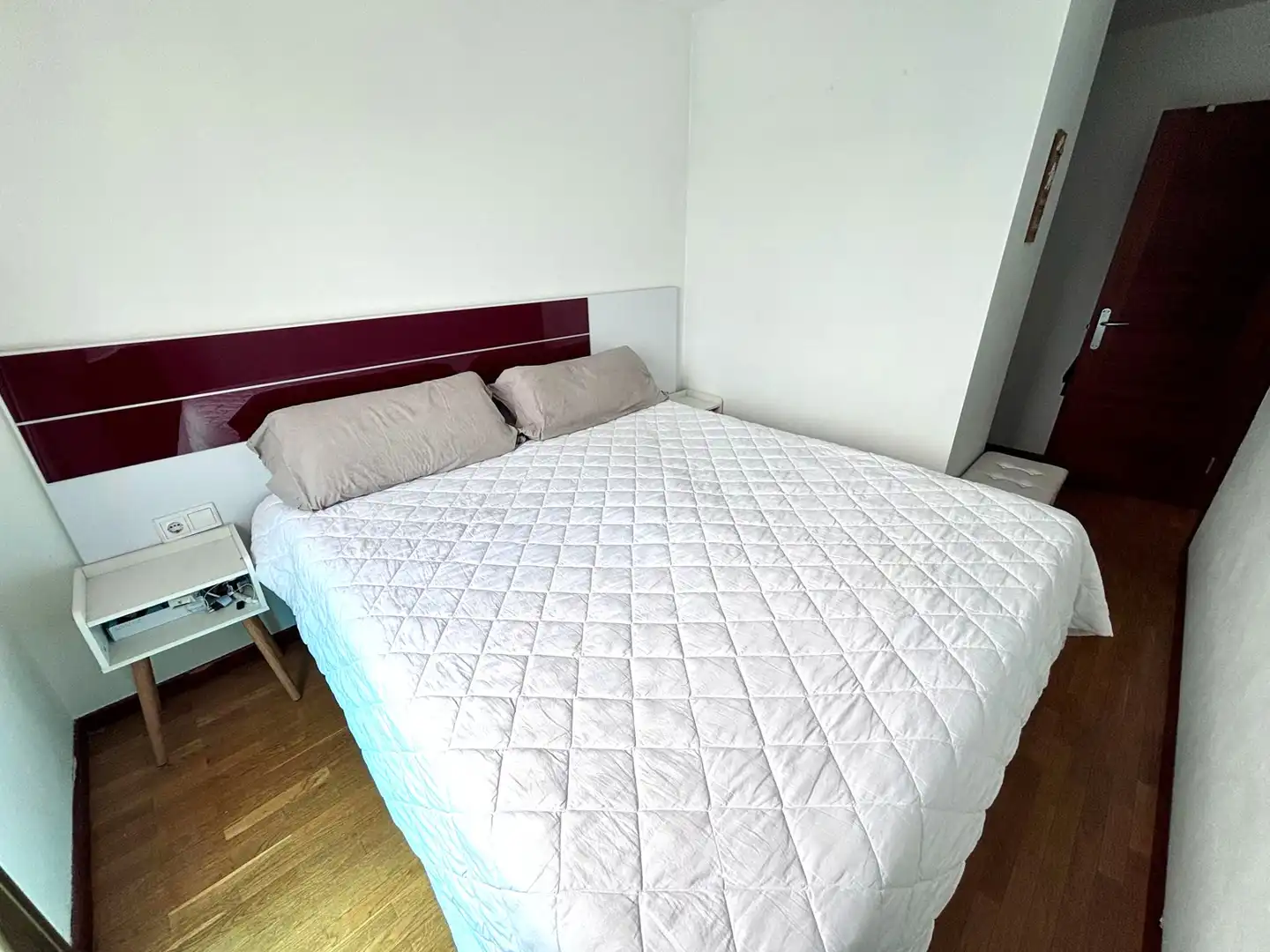 Bedroom of Flat for sale in Gijón   with Heating, Private garden and Parquet flooring