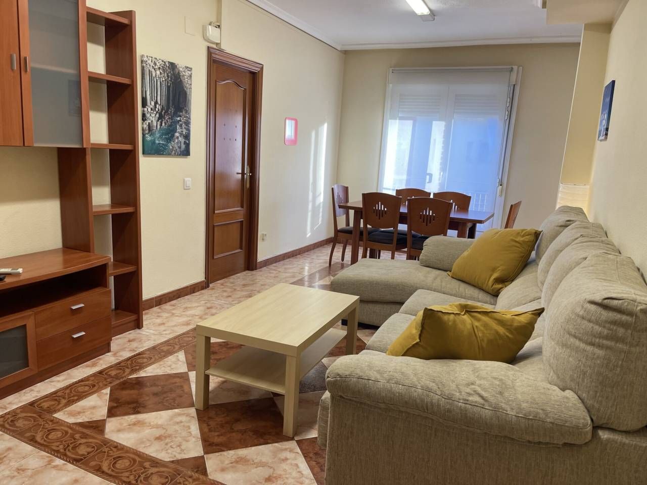 Living room of Flat to rent in  Toledo Capital  with Air Conditioner, Heating and Furnished