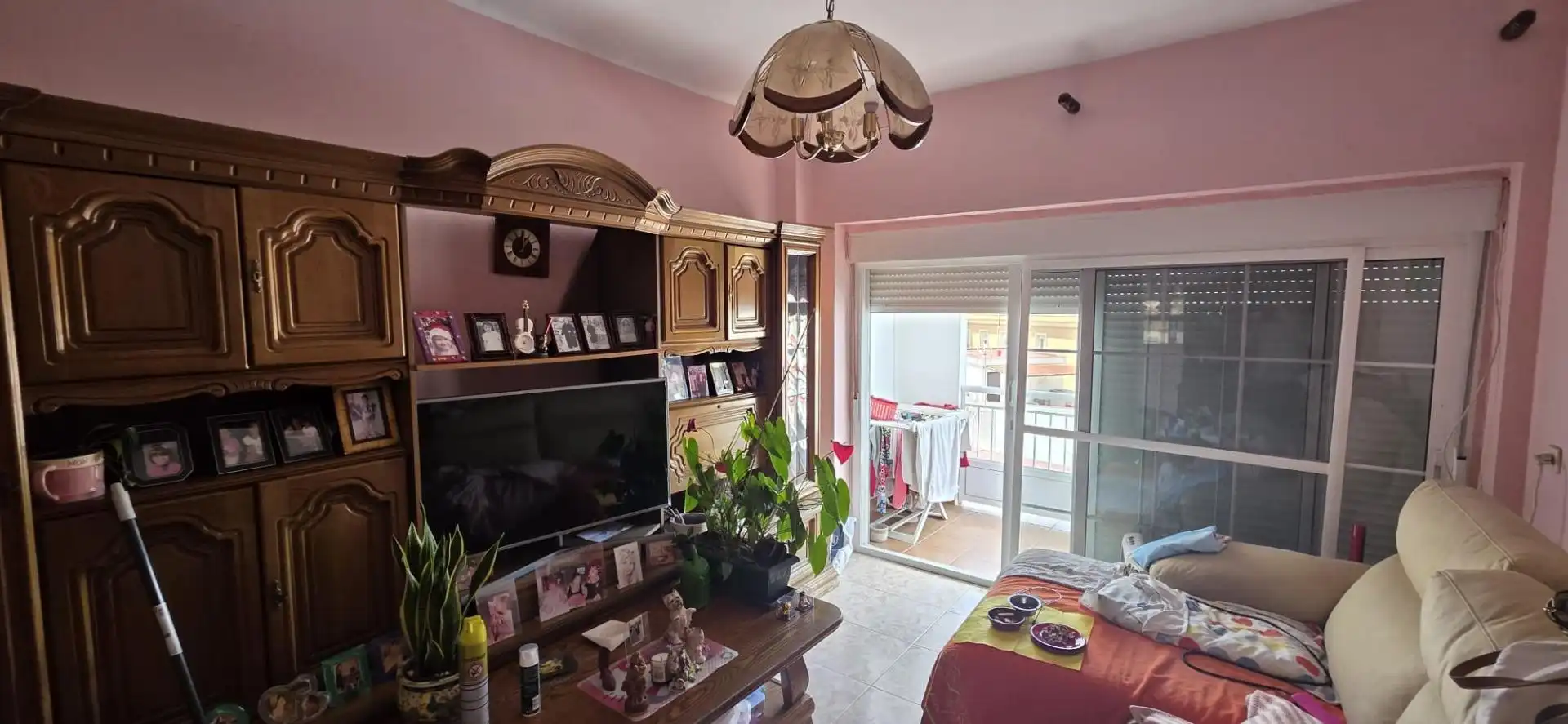 Living room of Flat for sale in Algeciras  with Balcony