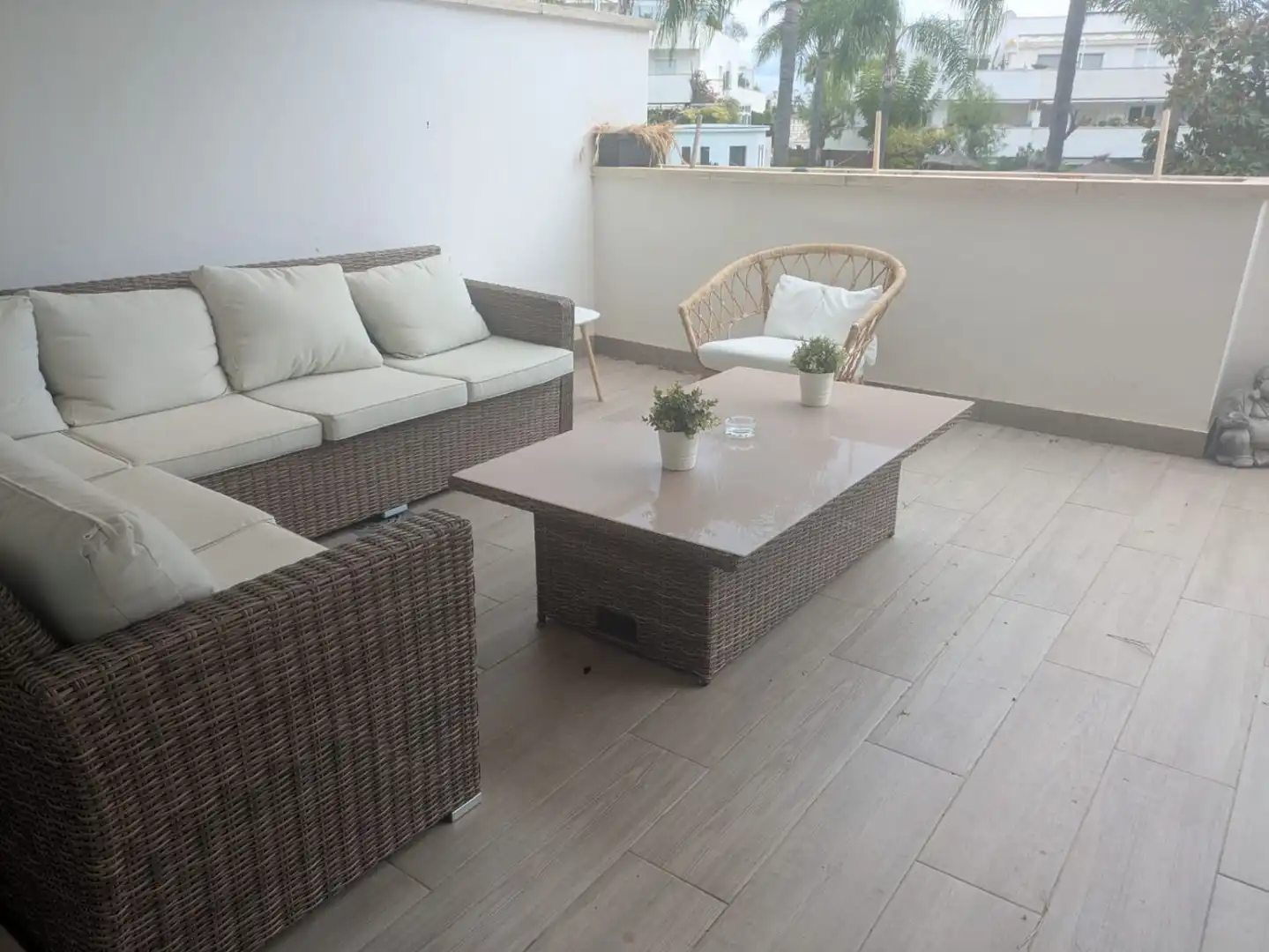Terrassa de Apartament de lloguer en Marbella amb Terrassa