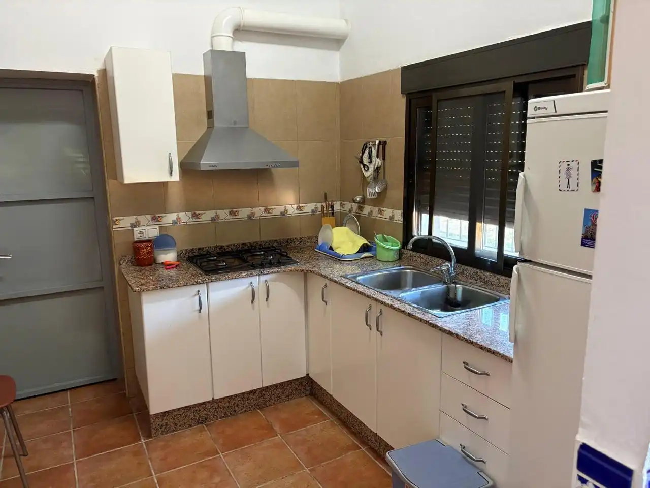 Cuina de Finca rústica en venda en Buñol amb Jardí privat, Terrassa i Traster