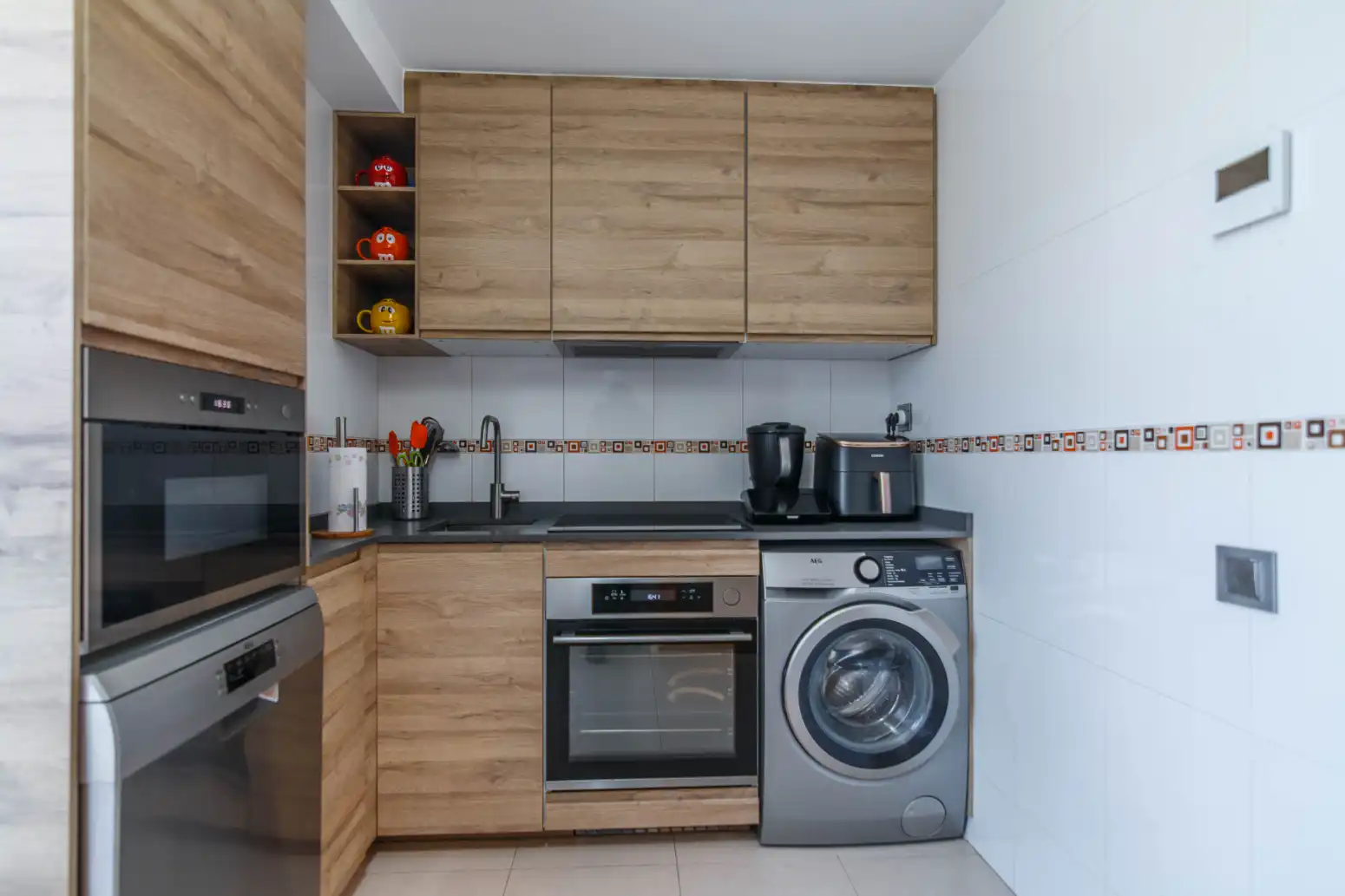 Kitchen of Flat for sale in El Carbayedo - El Quirinal