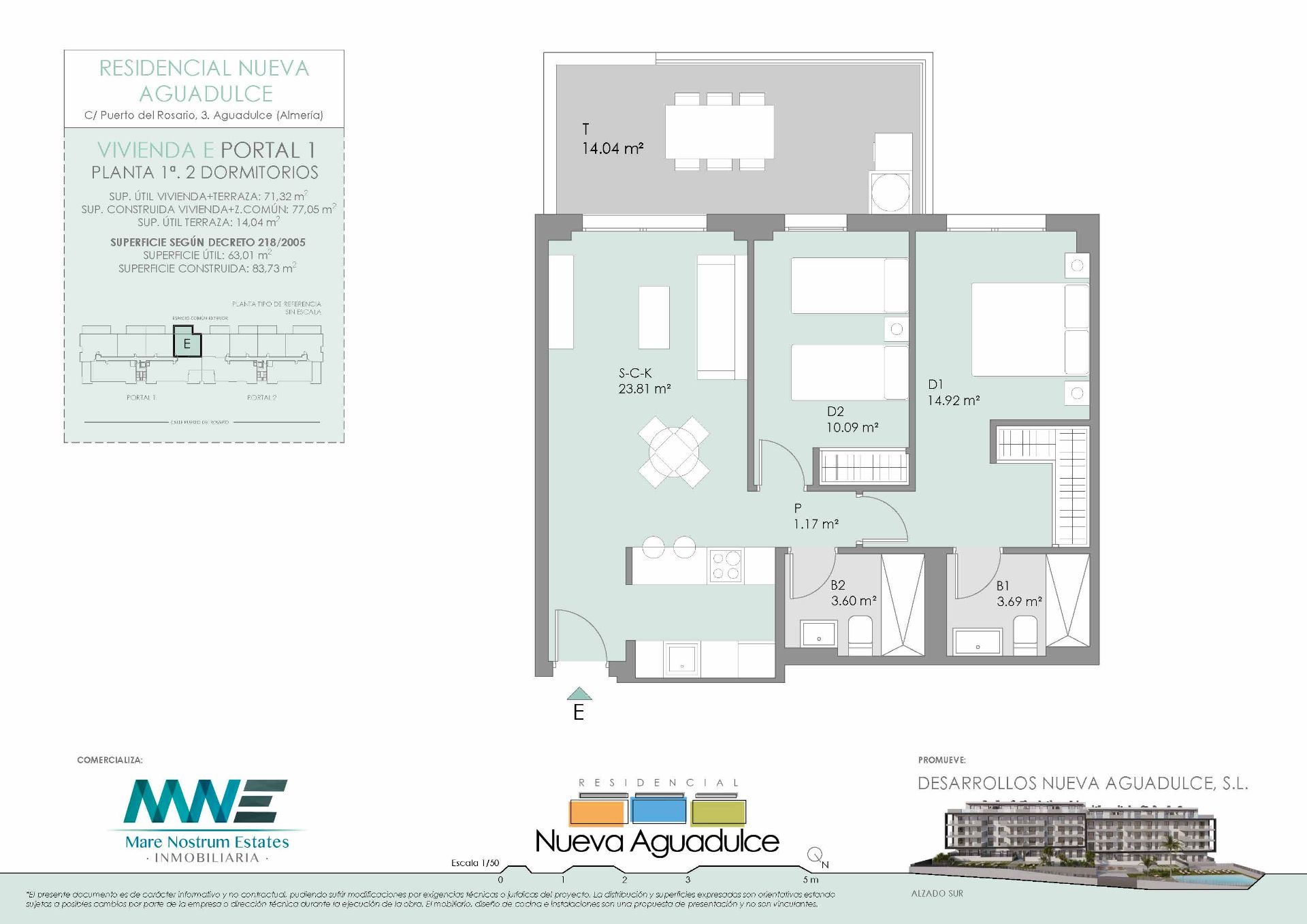 Flat for sale in Calle Puerto del Rosario, 3, Aguadulce Norte