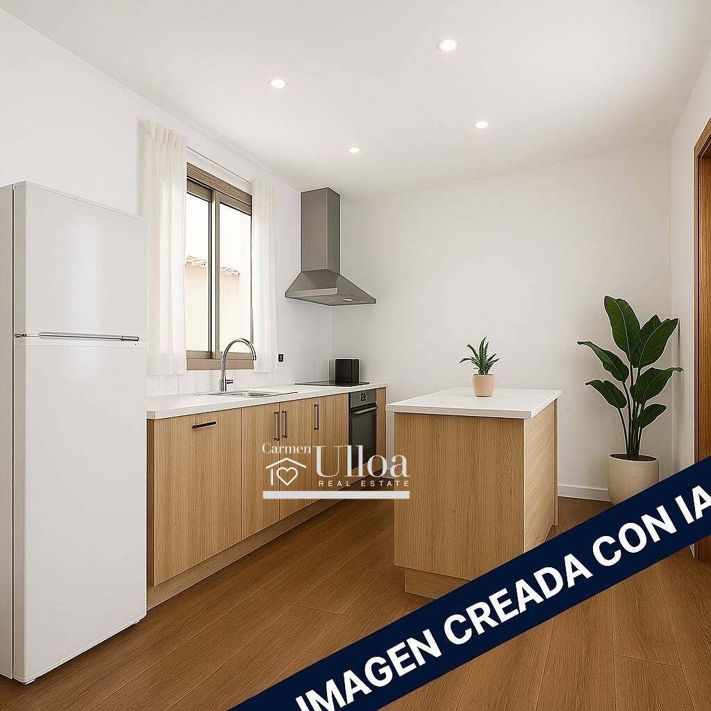 Cuina de Casa adosada en venda en El Campello amb Aire condicionat, Terrassa i Balcó